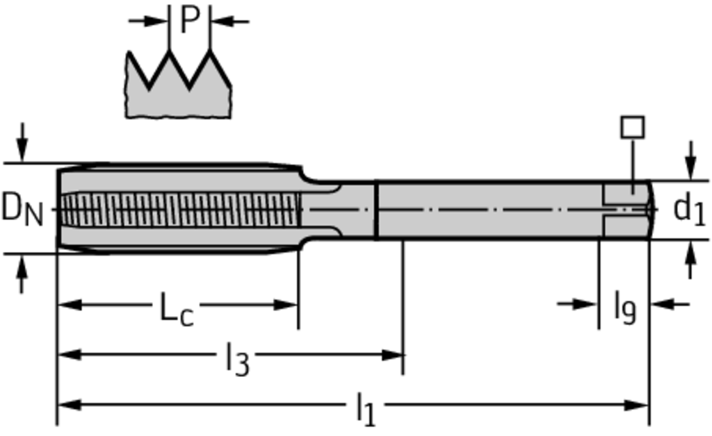 20165-M8 - HSS-E Gewindebohrer, kurz - /images/P_TR_KMB-20165-Z_D_01.png
