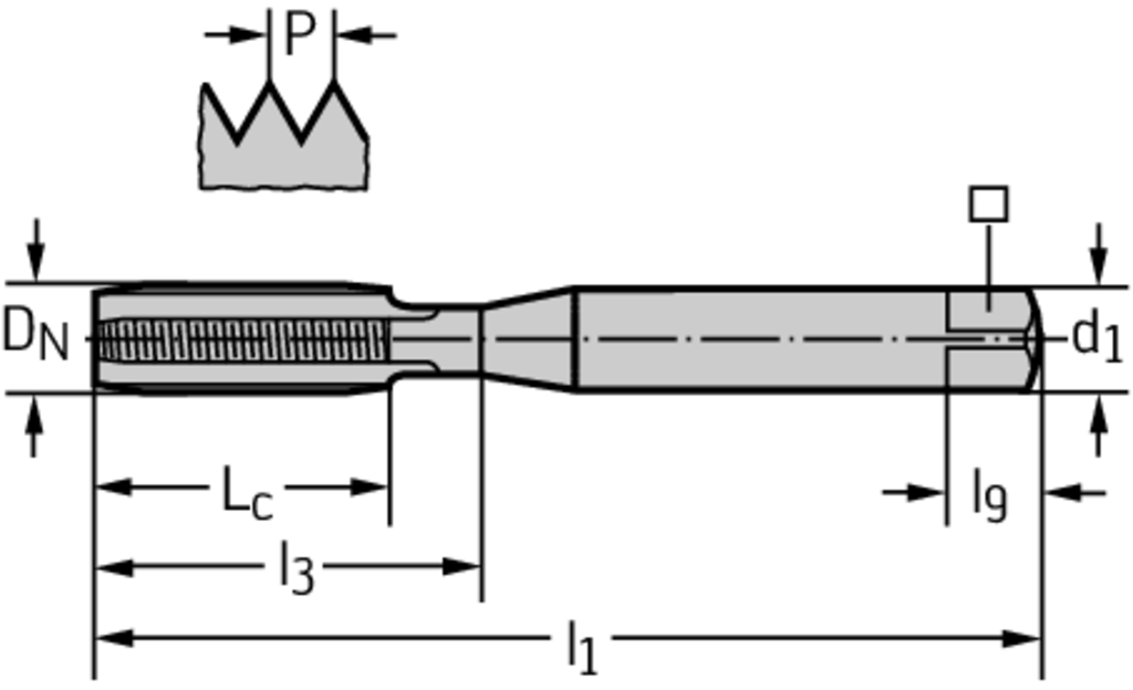 E20314-M3 - HSS-E-PM Maschinen-Gewindebohrer - /images/P_TR_PDUR-20311-ZV_D_01.png