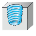 H5551106-NPT1/4-3/8 - ApplicationIcon2 - /AppIcons/P_Tr_Tapered_Hole_Icon.png
