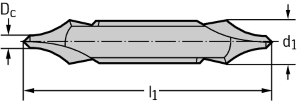 K1114-3.15 - HSS-Zentrierbohrer - /images/T_DR_K1114-Z_D_01.png