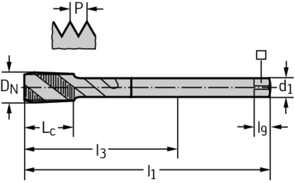 M2158305-M8X1 - HSS-E Maschinen-Gewindebohrer - /images/P_TR_PDUR-205635-ZUE_D_01.png