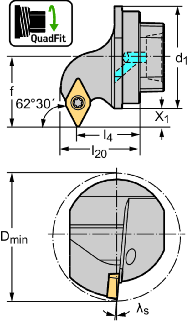 Q32-SDXCL-22025-11 - Wechselkopf – Schraubenspannung Q...-SDXC - /images/W_T_SDXC-QUADFIT-IN_D_01.png