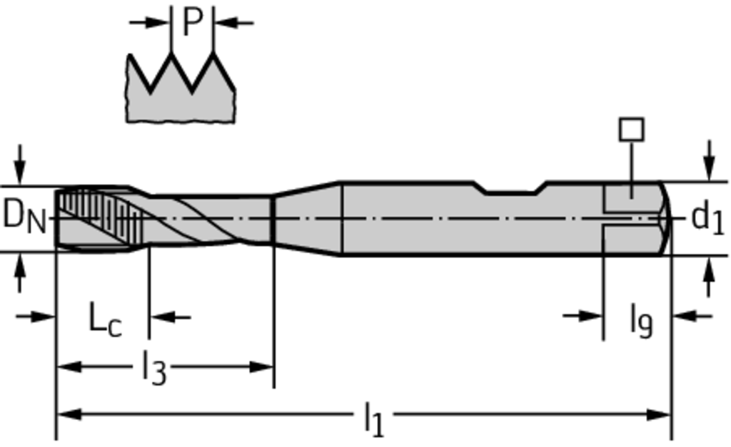 S2051604-M6 - HSS-E Maschinen-Gewindebohrer - /images/P_TR_PDUR-S2051604-ZVB_D_01.png