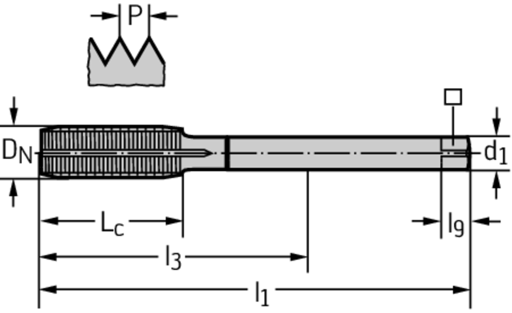 TC410-G1/8-N6-WY80AD - HSS-E Maschinen-Gewindeformer - /images/P_TR_PDYN-DP2068705-ZUE_D_01.png