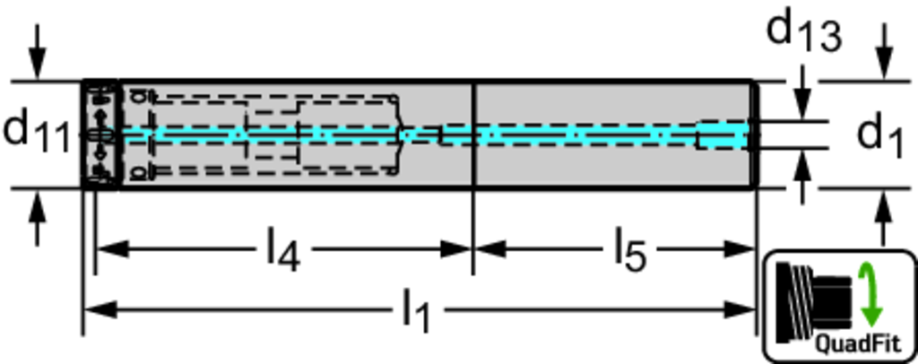 A3000-32-Q32-288-CS - Zylinderschaftaufnahme – schwingungsgedämpft - /images/W_A-A3000-Z_D_01.png