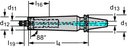 AC001.K40-B19-229 - CAT-V-Aufnahme konisch – schwingungsgedämpft - /images/W_A_AC001_K-KONICAL_D_01.png