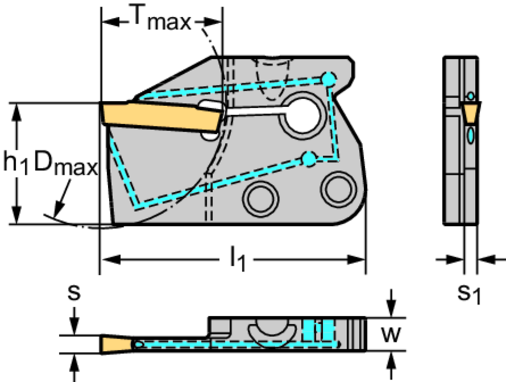 G1634-33L-3T21GX24-P - Stechmodul – Radialstechen G1634-P - /images/W_T_G1634-33-GX24-P_D_01.png