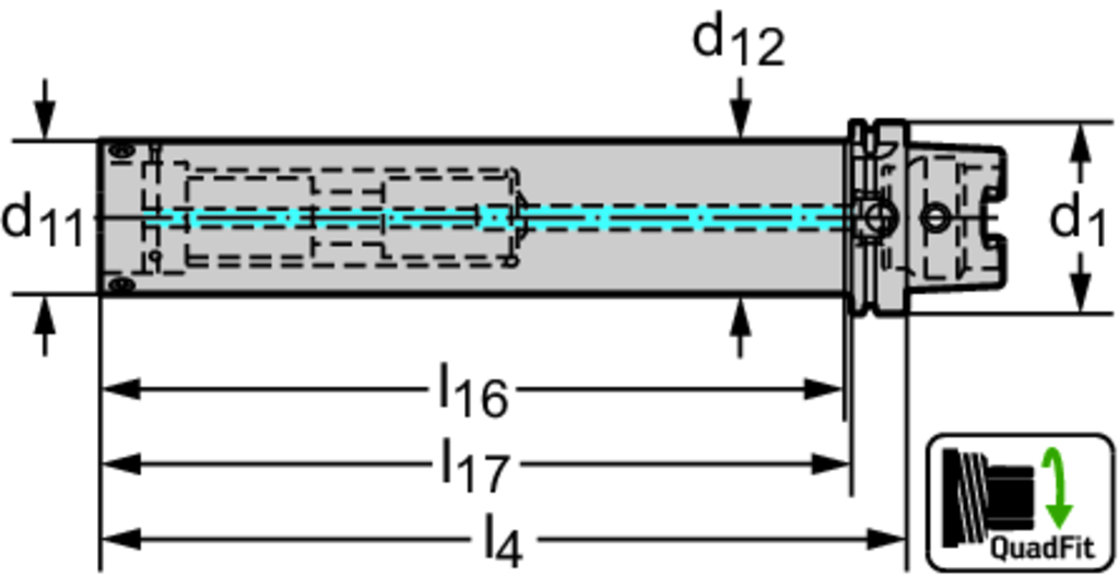 A3001-H100T-QL80-581 - HSK-T Aufnahme – schwingungsgedämpft A3001-HSK-T - /images/W_A_A3001-H100T-QUADFIT-INNEN_D_01.png