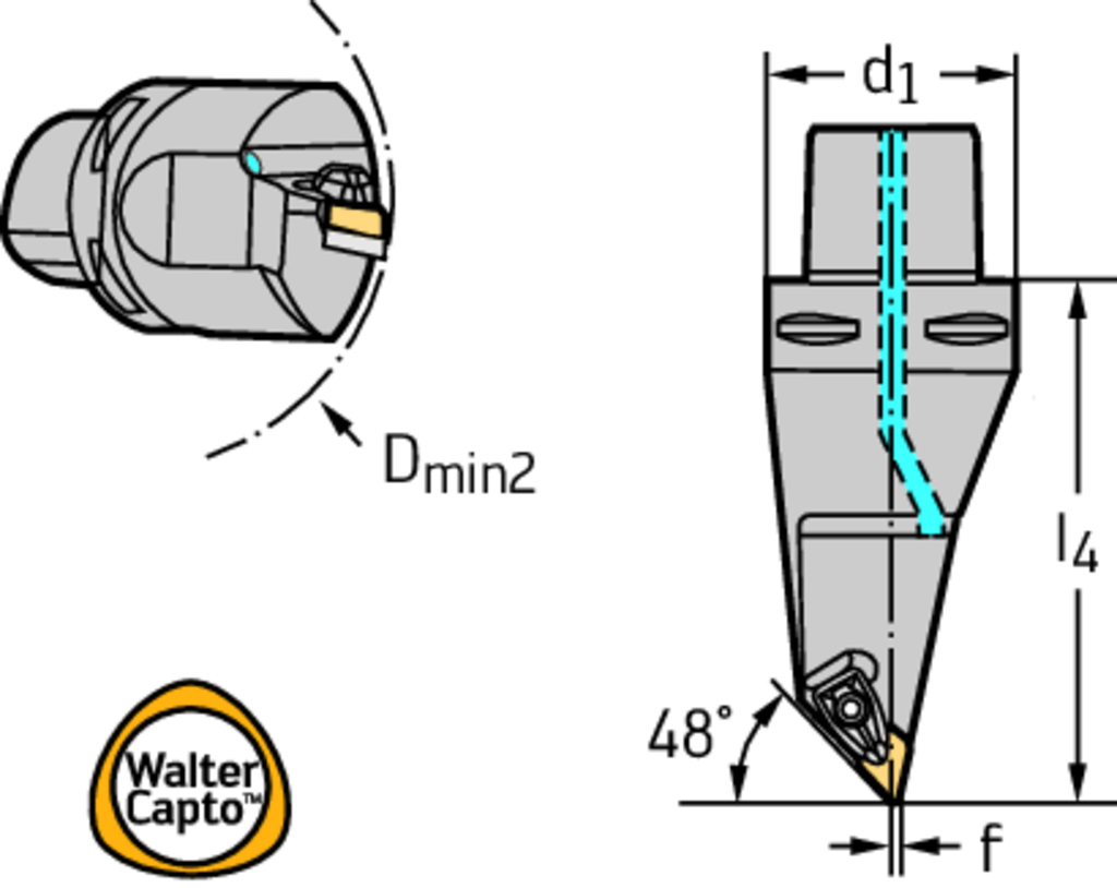 C6-DDMNL-33120-15 - Drehhalter 45° – Pratzenspannung C...-DDMN - /images/W_T_DDMN-CAPTO_EX_D_01.png