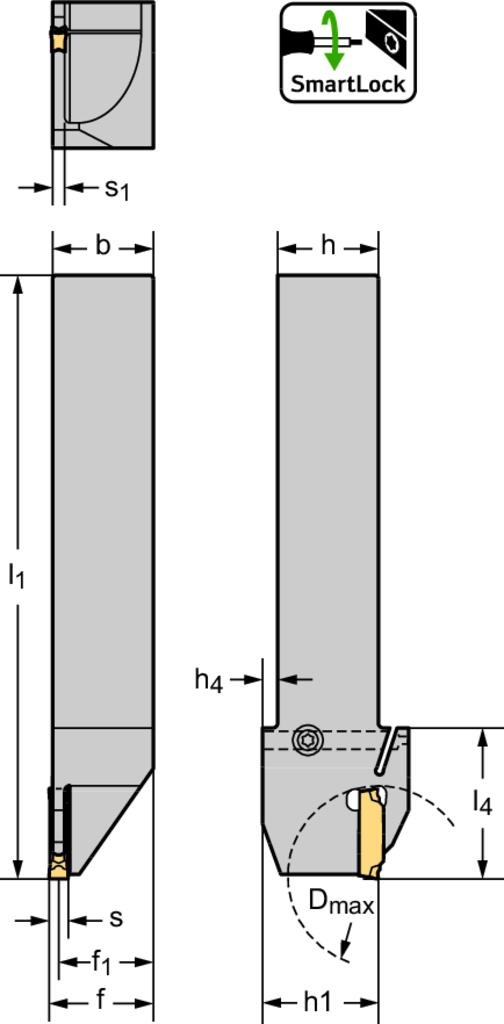 G4014-1212L-2T12DX18 - Schaftwerkzeug – Radialstechen - /images/W_T_G4014L-10-16-DX_D_01.png