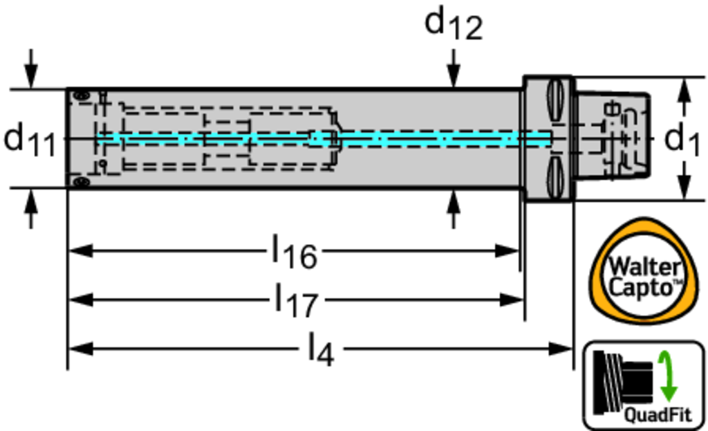 A3001-C8-QL60-301 - Walter Capto TM  Aufnahme – schwingungsgedämpft A3001-C - /images/W_A_A3001-CAPTO-QUADFIT-INNEN_D_01.png