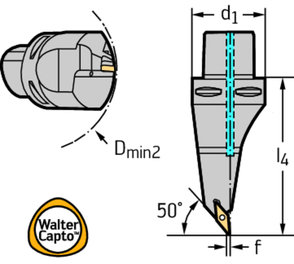 C6-SVMBL-33120-16 - Drehhalter 45° – Schraubenspannung C...-SVMB - /images/W_T_SVMB-CAPTO_EX_D_01.png