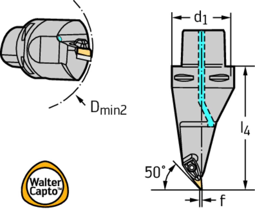 C8-DVMNL-00160-16 - Drehhalter 45° – Pratzenspannung C...-DVMN - /images/W_T_DVMN-CAPTO_EX_D_01.png