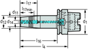 AB019-H100-P10-120 - Schlanke Hydrodehn-Aufnahme DIN 69893-1 A AB019-H - /images/W_A_AB019-H_D_01.png