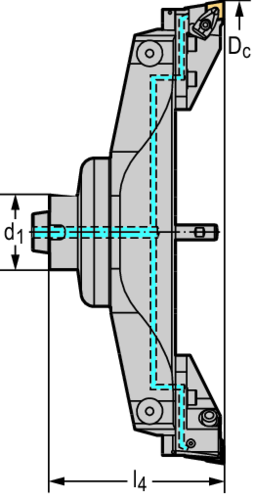 B5460-458-540-N8-CN19 - Boring XT - Zweischneidiges Aufbohrwerkzeug - /images/W_DI_B5460-N-CN19-2_D_01.png