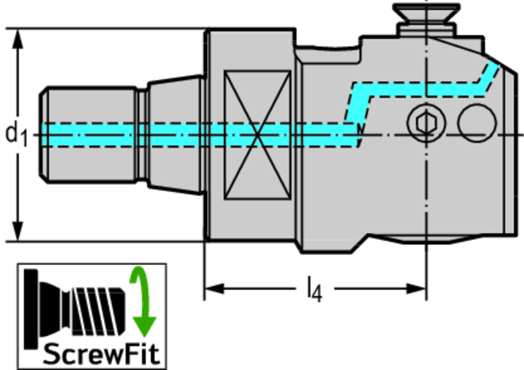 B5115-019-023-T18-B - Precision XT - Feinbohrwerkzeug - Grundkörper - /images/W_DI_B5115-T-GK_D_01.png