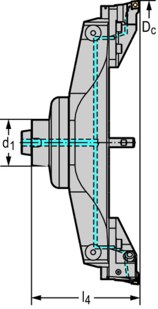 B5460-458-540-N8-SC12 - Boring XT - Zweischneidiges Aufbohrwerkzeug - /images/W_DI_B5460-N-SC12-2_D_01.png