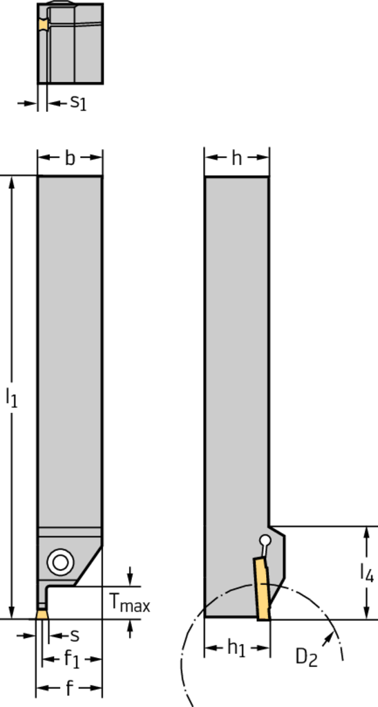 G1011.3232L-8T28GX30 - Schaftwerkzeug – Radialstechen - /images/W_T_G1011L-ISO_EX_D_01.png
