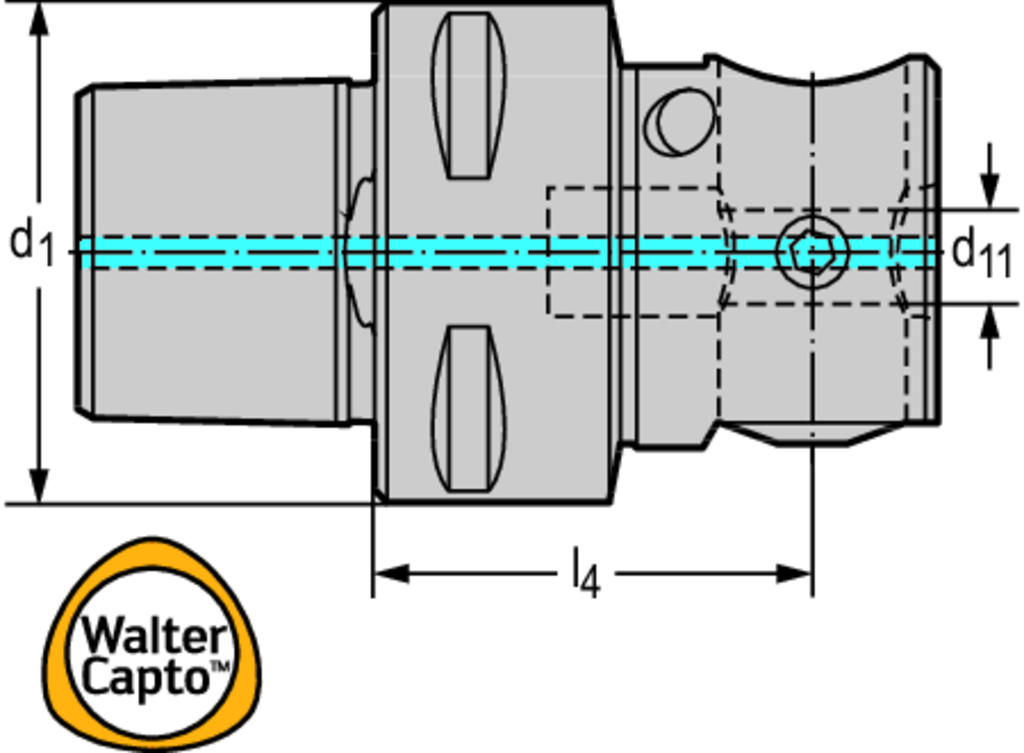 B5110-014-020-C4-B - Feinbohrwerkzeug – Grundkörper - /images/W_DI_B5110-C-GK_D_01.png