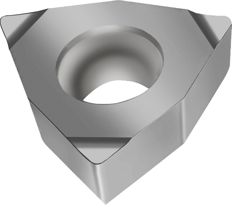 WCGT030202-X15 WK1 - Wendeschneidplatte Drehen – Trigon positiv 80° - /images/WCGT-X15_GREY_P_01.png