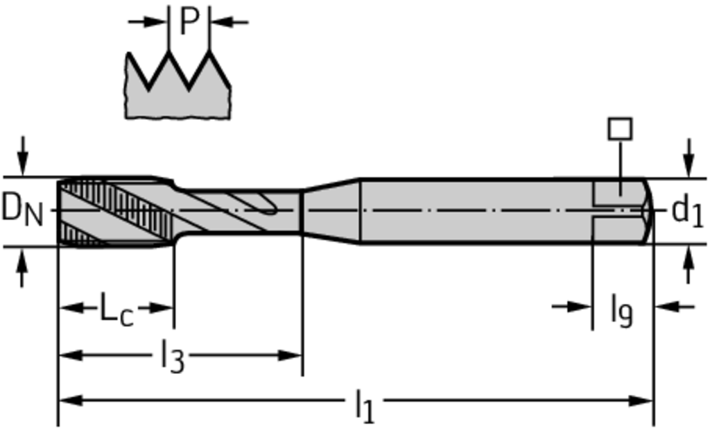 2051315-M6 - HSS-E Maschinen-Gewindebohrer - /images/P_TR_PDUR-204107-ZV_D_01.png