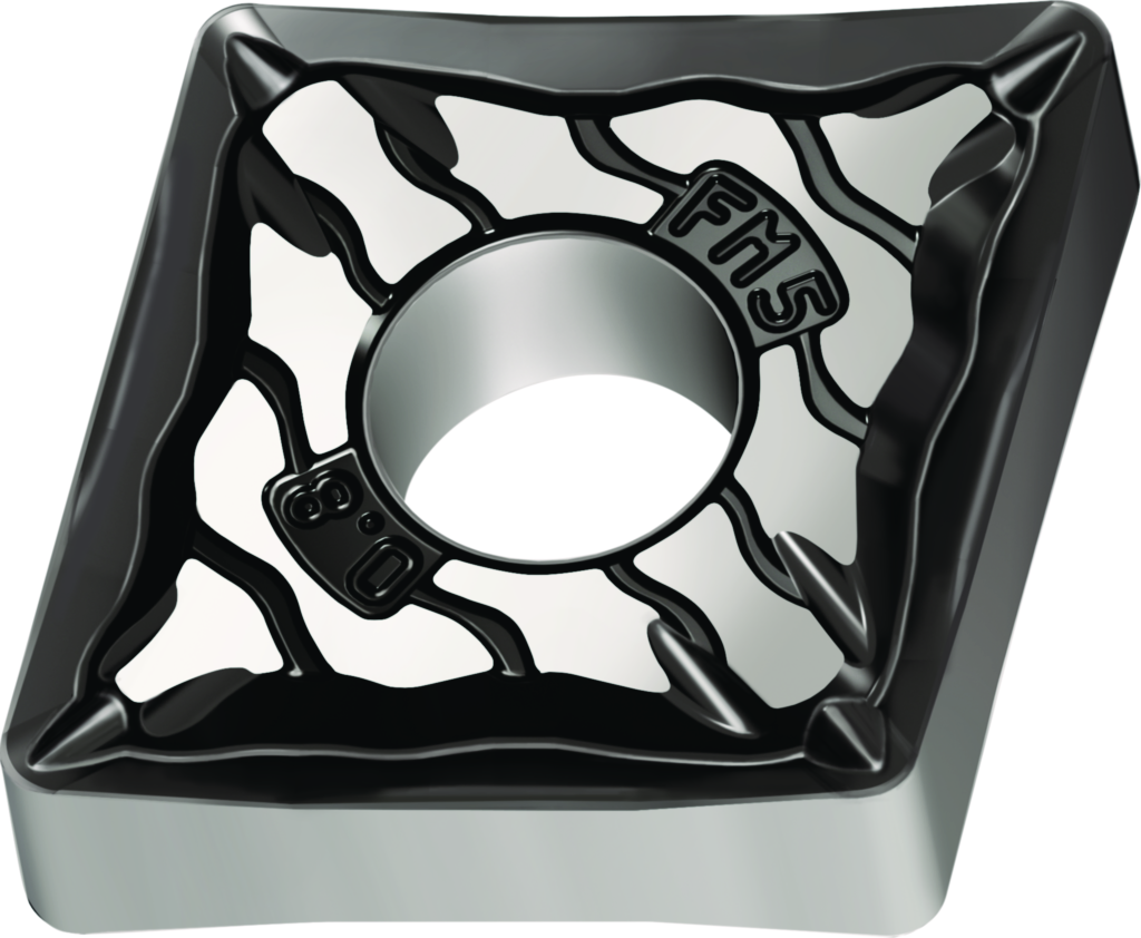 CNMG120402-FM5 WSM20S - Wendeschneidplatte Drehen – Rhombisch negativ 80° - /images/W_T_CNMG-FM5_SILVER_P_01.png