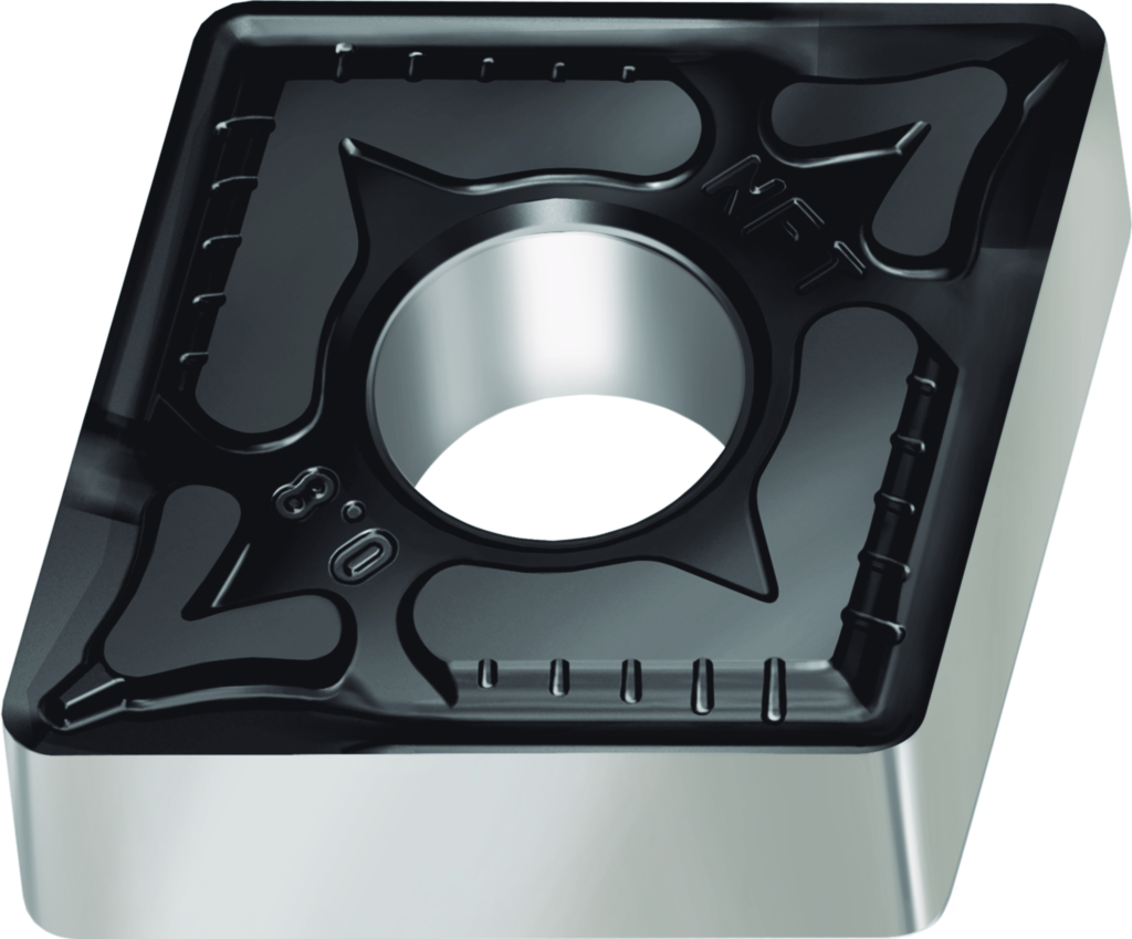 CNMG120408-NFT WSM20S - Wendeschneidplatte Drehen – Rhombisch negativ 80° - /images/W_T_CNMG-NFT_SILVER_P_01.png