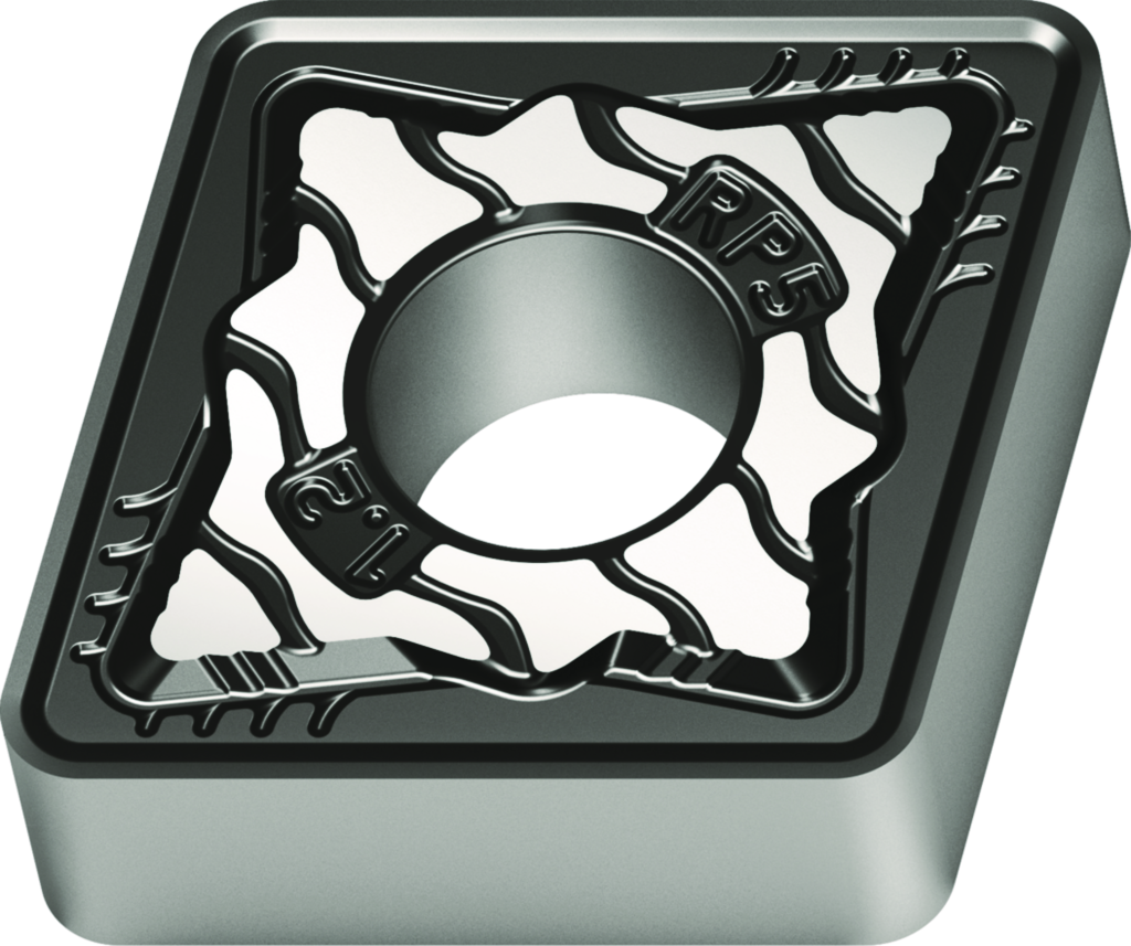 CNMG120412-RP5 WKK10S - Wendeschneidplatte Drehen – Rhombisch negativ 80° - /images/W_T_CNMG-RP5_SILVER_P_01.png