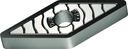 VNMA160408-RK5 WKK10S - Wendeschneidplatte Drehen – Rhombisch negativ 35° - /images/W_T_VNMA-RK5_SILVER_P_01.png