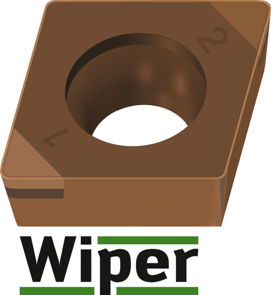 CCGW09T304TS-MW2 WBH10C - CBN Wendeschneidplatte Drehen – Rhombisch positiv 80° - /images/CCGW-TM-MW2_CBNBR_WIPER_P_01.png