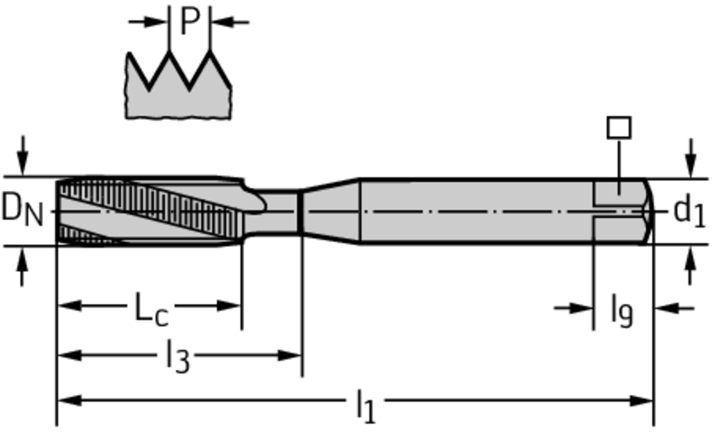 21410-M6X0.75 - HSS-E Maschinen-Gewindebohrer - /images/P_TR_PDUR-21410-ZV_D_01.png