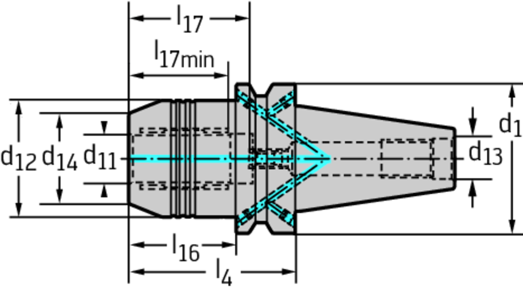 AK182.BT30.090.20 - Hydrodehn-Spannfutter MAS-BT JIS B 6339 AK182.BT - /images/W_A_AK182-BT_D_01.png