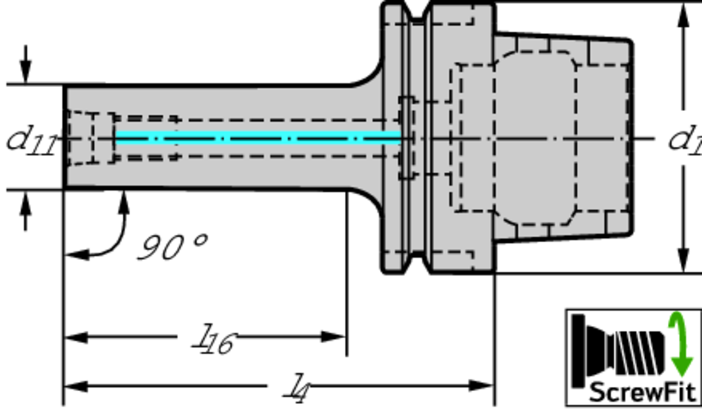 AK531.H100A.T36.120CO - Aufnahme DIN 69893-1 A AK531 - /images/W_A_AK531-HSK_D_01.png