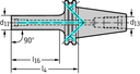 AK541.S50.T28.100CO - Aufnahme DIN 69871 AD/B AK541 - /images/W_A_AK541-SK_D_01.png