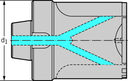 B3220G.N3.033-044.Z2 - Zweischneider Aufbohrwerkzeug – Grundkörper - /images/W_DI_B3220G-NCT_070-093-Z2_D_01.png