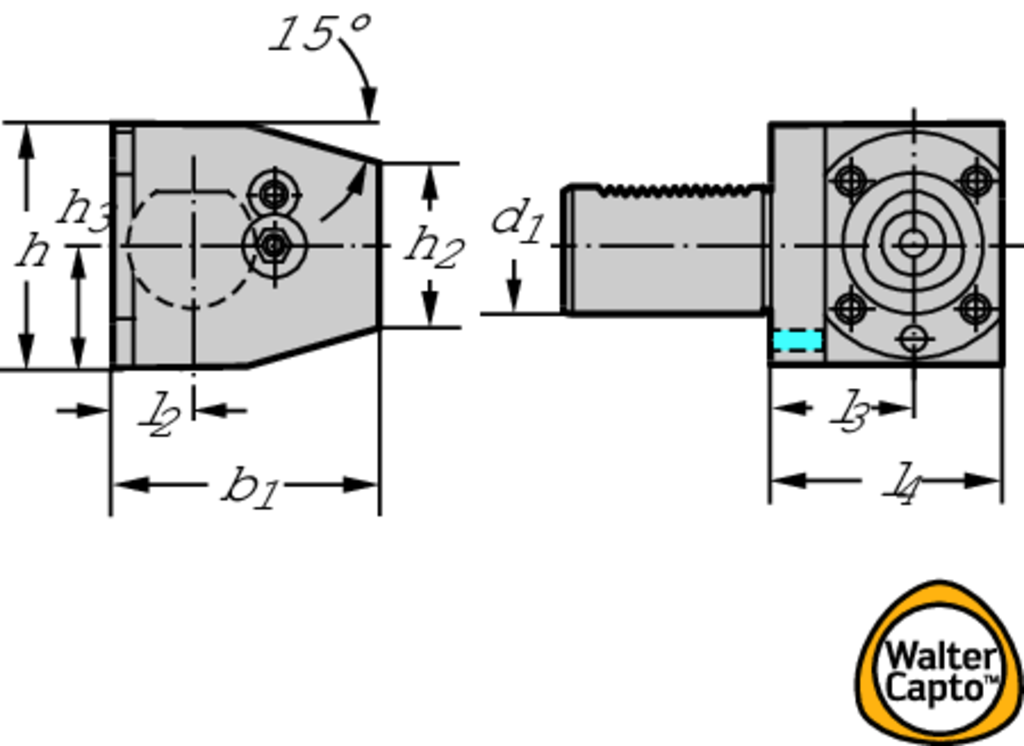 C6-LC2060-53040 - Spanneinheiten VDI DIN 69880 TYP 2030 / 2040 / 2050 / 2060 - /images/W_A_2060VDI-CAPTO_D_01.png