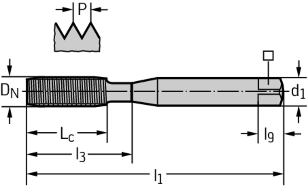 D7063100-M3 - HSS-E Maschinen-Gewindeformer - /images/P_TR_PDYN-D70611-ZV_D_01.png