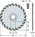 F5055R.B50.500.Z40.5,0